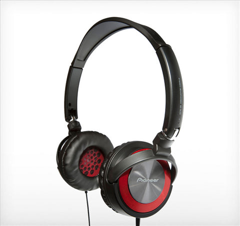 Pioneer Loop Red DJ Style Headphones (SE-MJ31-E)